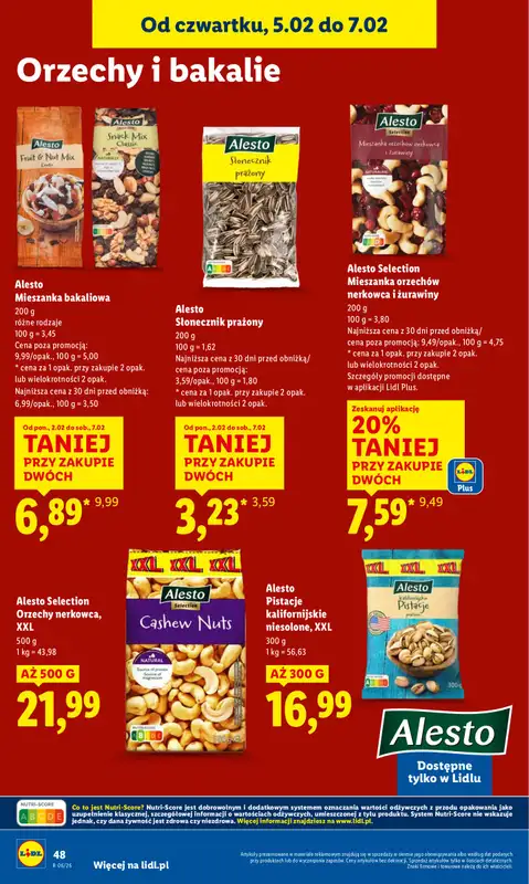 Lidl - gazetka promocyjna Oferta od czwartku od czwartku 05.02 do soboty 07.02 - strona 52