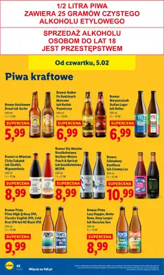 Lidl - gazetka promocyjna Oferta od czwartku od czwartku 05.02 do soboty 07.02 - strona 46