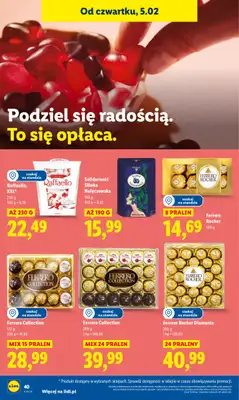 Lidl - gazetka promocyjna Oferta od czwartku od czwartku 05.02 do soboty 07.02 - strona 44
