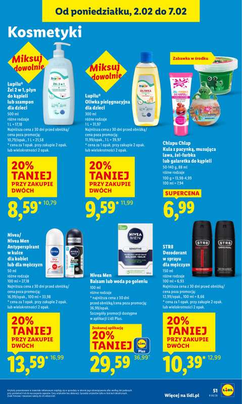 Lidl - gazetka promocyjna Oferta od czwartku od czwartku 05.02 do soboty 07.02 - strona 55