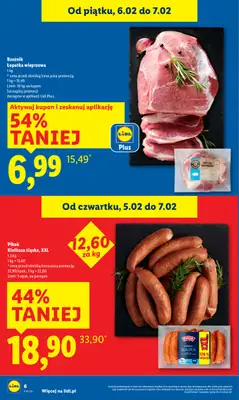 Lidl - gazetka promocyjna Oferta od czwartku od czwartku 05.02 do soboty 07.02 - strona 6