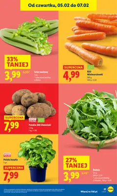 Lidl - gazetka promocyjna Oferta od czwartku od czwartku 05.02 do soboty 07.02 - strona 23