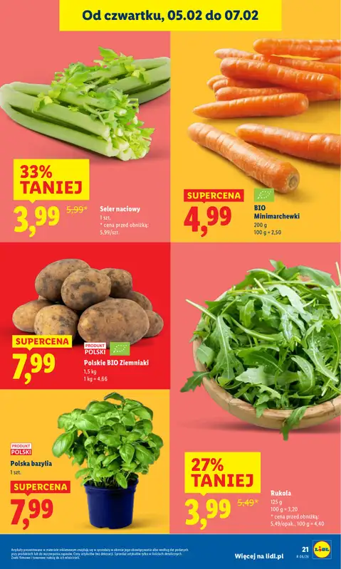 Lidl - gazetka promocyjna Oferta od czwartku od czwartku 05.02 do soboty 07.02 - strona 23