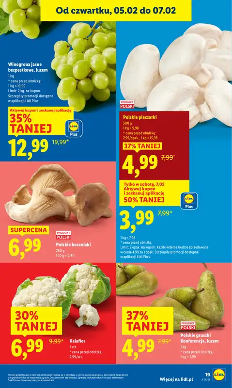 Lidl - gazetka promocyjna Oferta od czwartku od czwartku 05.02 do soboty 07.02 - strona 21