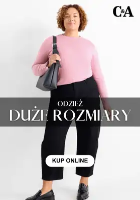 C&A - gazetka promocyjna Odzież w dużych rozmiarach od piątku 06.02 