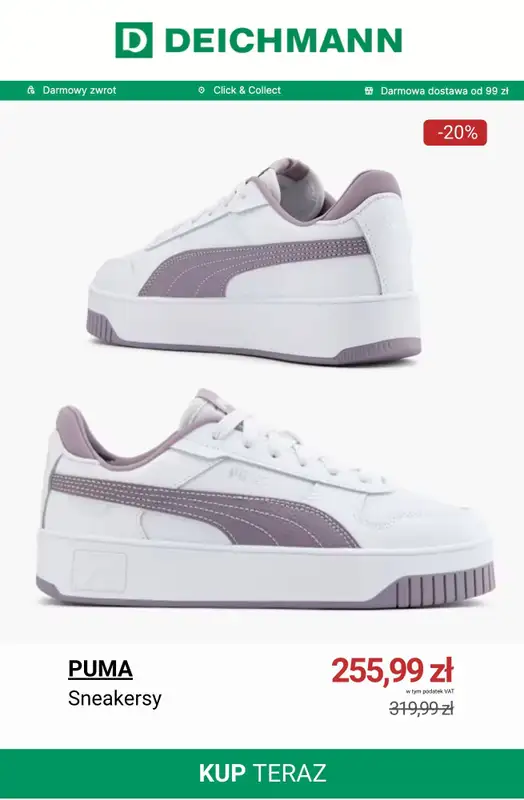 Deichmann - gazetka promocyjna Najnowsze modele sneakersów od soboty 07.02  - strona 5