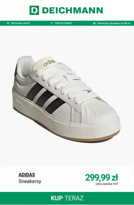 Deichmann - gazetka promocyjna Najnowsze modele sneakersów od soboty 07.02  - strona 3