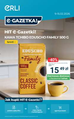 ERLI - gazetka promocyjna SUPERMARKET DLA CIEBIE I PUPILA - hitowe ceny na Erli! od poniedziałku 09.02 do niedzieli 15.02