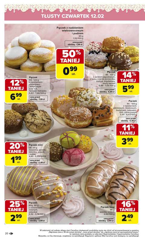 Carrefour - gazetka promocyjna Gazetka Carrefour od poniedziałku od poniedziałku 09.02 do soboty 14.02 - strona 22