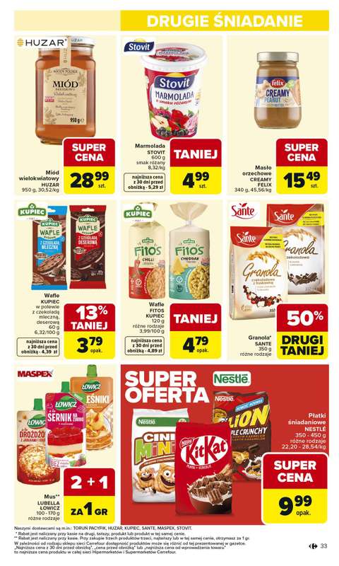Carrefour - gazetka promocyjna Gazetka Carrefour od poniedziałku od poniedziałku 09.02 do soboty 14.02 - strona 35