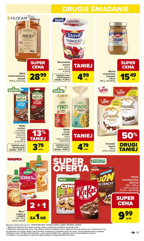 Carrefour - gazetka promocyjna Gazetka Carrefour od poniedziałku od poniedziałku 09.02 do soboty 14.02 - strona 35