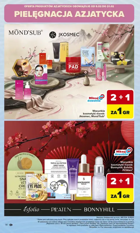 Carrefour - gazetka promocyjna Gazetka Carrefour od poniedziałku od poniedziałku 09.02 do soboty 14.02 - strona 16