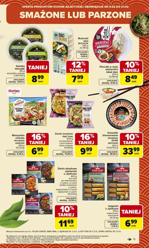 Carrefour - gazetka promocyjna Gazetka Carrefour od poniedziałku od poniedziałku 09.02 do soboty 14.02 - strona 15
