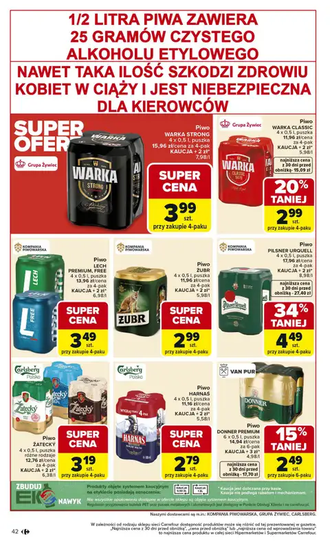 Carrefour - gazetka promocyjna Gazetka Carrefour od poniedziałku od poniedziałku 09.02 do soboty 14.02 - strona 44