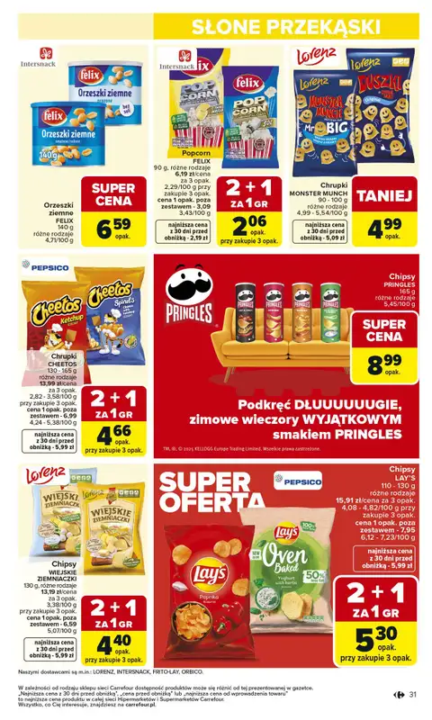 Carrefour - gazetka promocyjna Gazetka Carrefour od poniedziałku od poniedziałku 09.02 do soboty 14.02 - strona 33