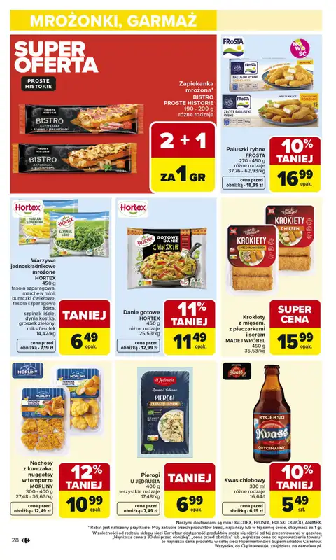 Carrefour - gazetka promocyjna Gazetka Carrefour od poniedziałku od poniedziałku 09.02 do soboty 14.02 - strona 30