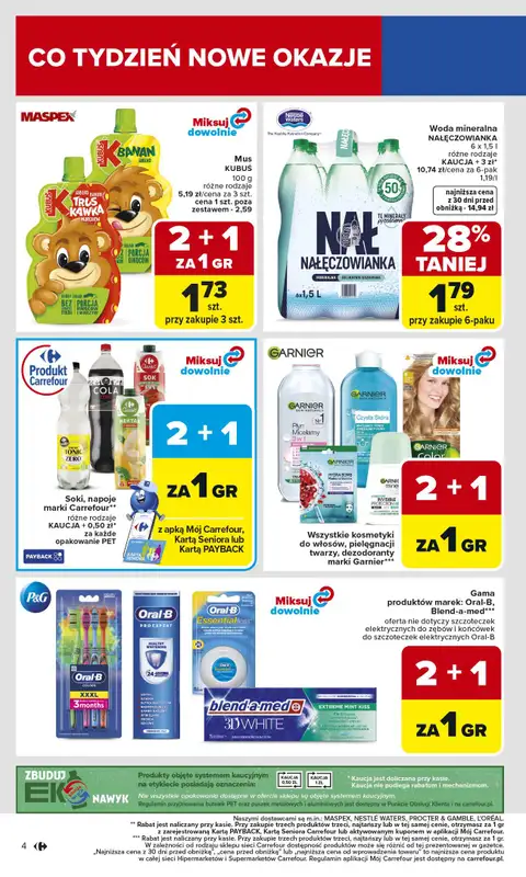 Carrefour - gazetka promocyjna Gazetka Carrefour od poniedziałku od poniedziałku 09.02 do soboty 14.02 - strona 6