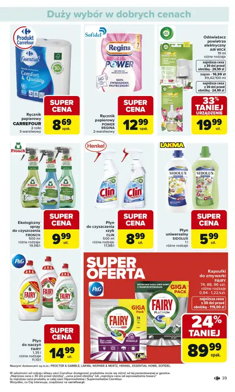 Carrefour - gazetka promocyjna Gazetka Carrefour od poniedziałku od poniedziałku 09.02 do soboty 14.02 - strona 41