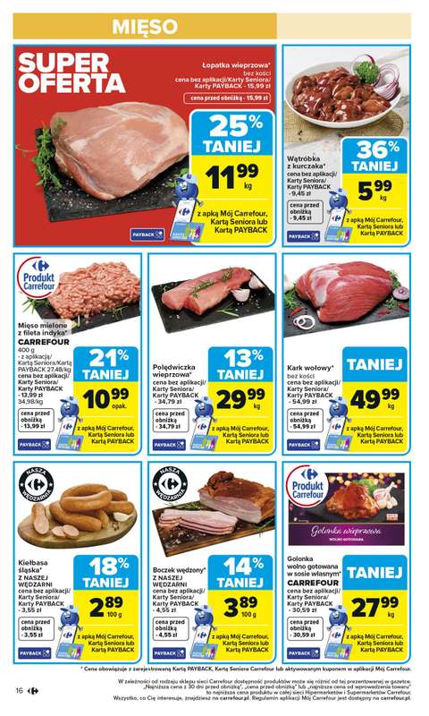 Carrefour - gazetka promocyjna Gazetka Carrefour od poniedziałku od poniedziałku 09.02 do soboty 14.02 - strona 18