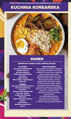 Carrefour - gazetka promocyjna Gazetka Kuchnia Azjatycka od poniedziałku 09.02 do soboty 21.02 - strona 4