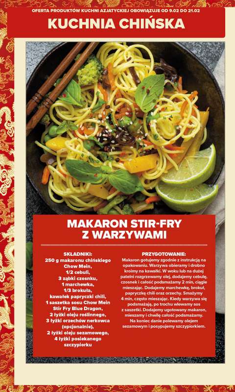 Carrefour - gazetka promocyjna Gazetka Kuchnia Azjatycka od poniedziałku 09.02 do soboty 21.02 - strona 8