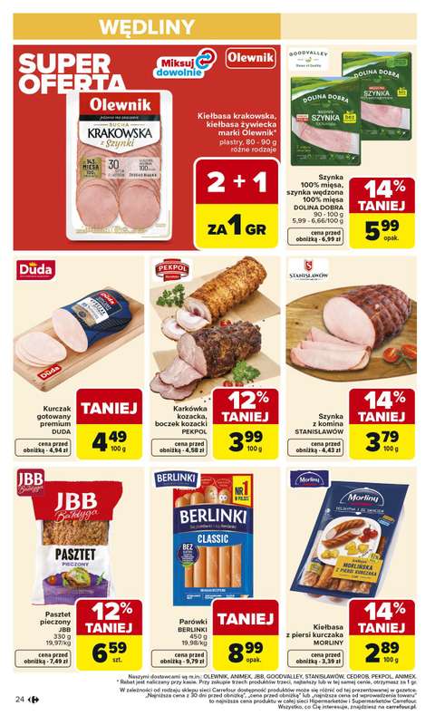 Carrefour Market - gazetka promocyjna Gazetka Carrefour Market od poniedziałku od poniedziałku 09.02 do soboty 14.02 - strona 26