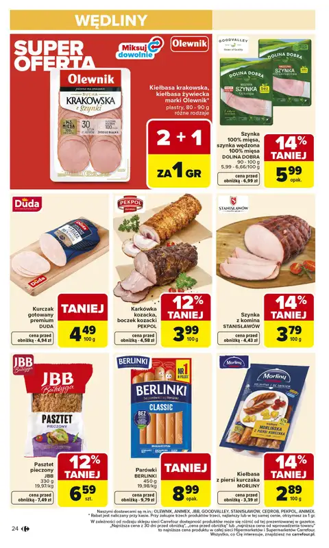 Carrefour Market - gazetka promocyjna Gazetka Carrefour Market od poniedziałku od poniedziałku 09.02 do soboty 14.02 - strona 26