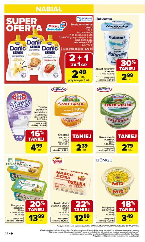 Carrefour Market - gazetka promocyjna Gazetka Carrefour Market od poniedziałku od poniedziałku 09.02 do soboty 14.02 - strona 28