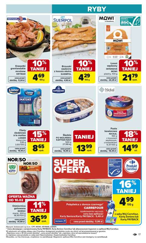 Carrefour Market - gazetka promocyjna Gazetka Carrefour Market od poniedziałku od poniedziałku 09.02 do soboty 14.02 - strona 19