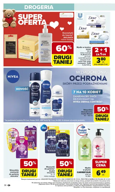 Carrefour Market - gazetka promocyjna Gazetka Carrefour Market od poniedziałku od poniedziałku 09.02 do soboty 14.02 - strona 38