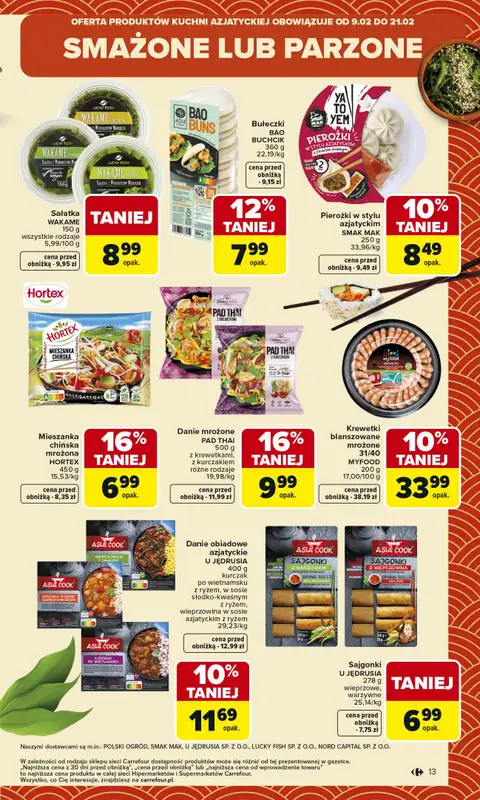 Carrefour Market - gazetka promocyjna Gazetka Carrefour Market od poniedziałku od poniedziałku 09.02 do soboty 14.02 - strona 15