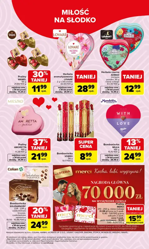 Carrefour Market - gazetka promocyjna Gazetka Walentynki od poniedziałku 09.02 do soboty 14.02 - strona 5
