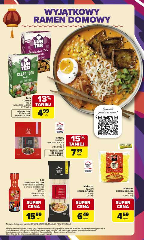 Carrefour Market - gazetka promocyjna Gazetka Kuchnia Azjatycka od poniedziałku 09.02 do soboty 21.02 - strona 3