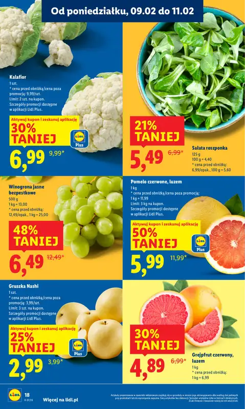 Lidl - gazetka promocyjna Oferta od poniedziałku od poniedziałku 09.02 do środy 11.02 - strona 18