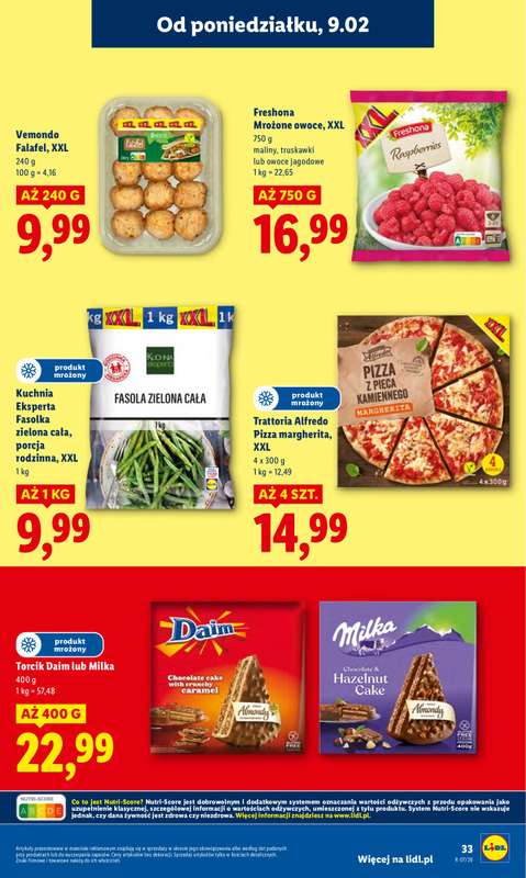 Lidl - gazetka promocyjna Oferta od poniedziałku od poniedziałku 09.02 do środy 11.02 - strona 33
