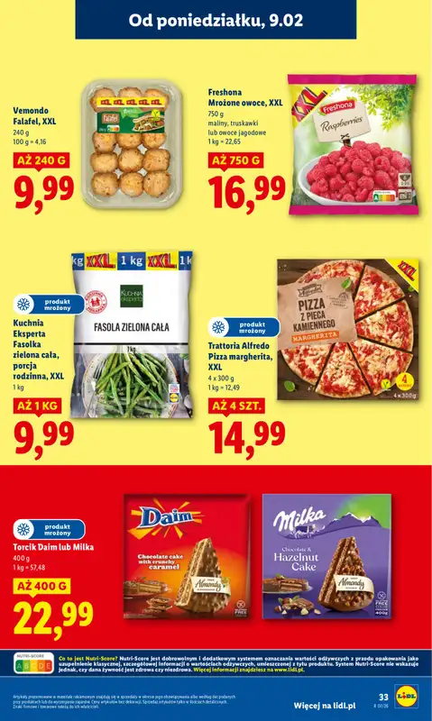 Lidl - gazetka promocyjna Oferta od poniedziałku od poniedziałku 09.02 do środy 11.02 - strona 33