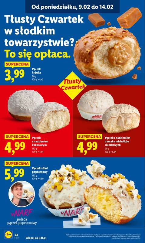 Lidl - gazetka promocyjna Oferta od poniedziałku od poniedziałku 09.02 do środy 11.02 - strona 24