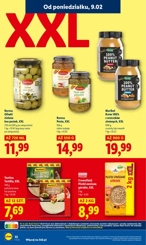 Lidl - gazetka promocyjna Oferta od poniedziałku od poniedziałku 09.02 do środy 11.02 - strona 32