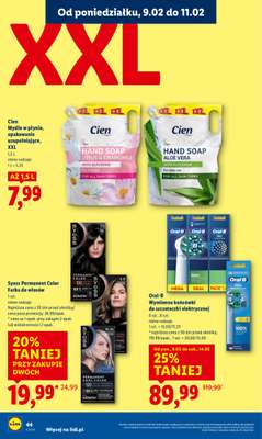 Lidl - gazetka promocyjna Oferta od poniedziałku od poniedziałku 09.02 do środy 11.02 - strona 44