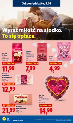 Lidl - gazetka promocyjna Oferta od poniedziałku od poniedziałku 09.02 do środy 11.02 - strona 52