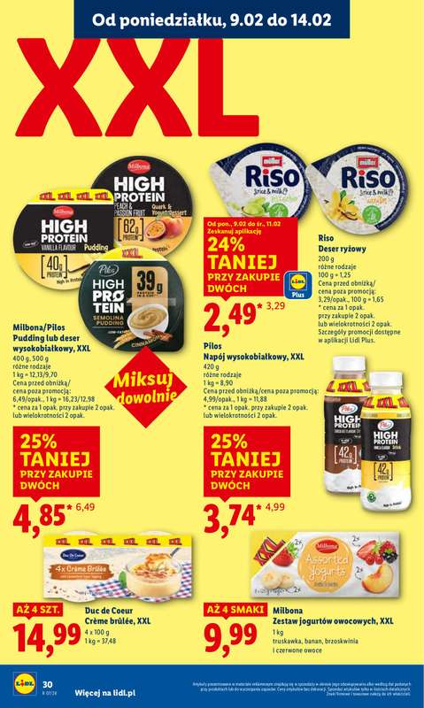 Lidl - gazetka promocyjna Oferta od poniedziałku od poniedziałku 09.02 do środy 11.02 - strona 30