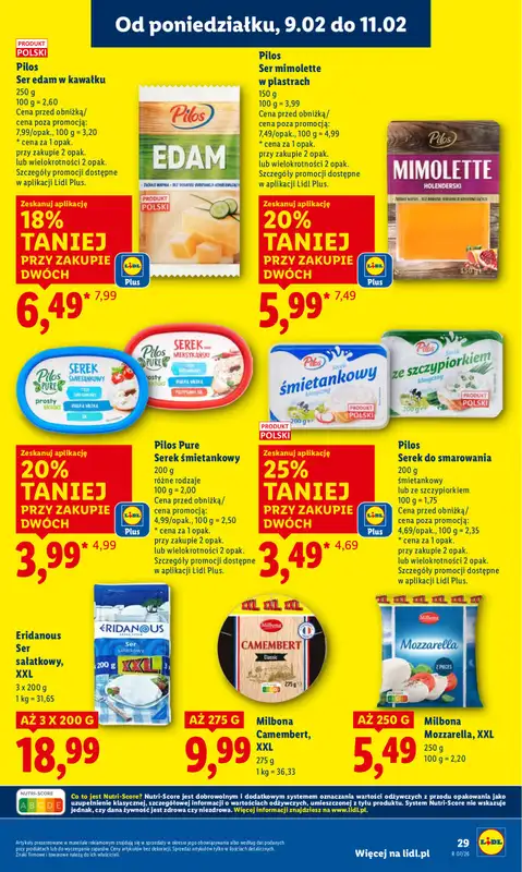 Lidl - gazetka promocyjna Oferta od poniedziałku od poniedziałku 09.02 do środy 11.02 - strona 29
