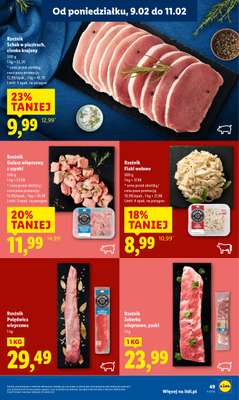 Lidl - gazetka promocyjna Oferta od poniedziałku od poniedziałku 09.02 do środy 11.02 - strona 49