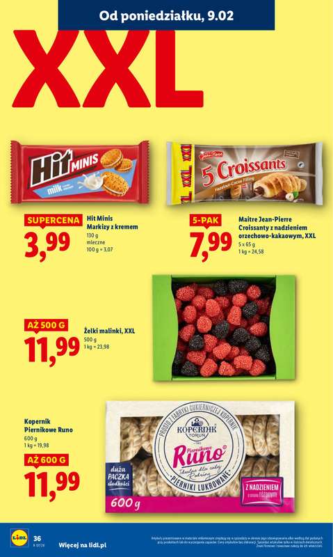 Lidl - gazetka promocyjna Oferta od poniedziałku od poniedziałku 09.02 do środy 11.02 - strona 36