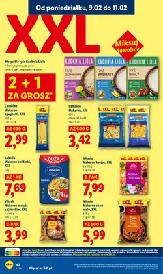 Lidl - gazetka promocyjna Oferta od poniedziałku od poniedziałku 09.02 do środy 11.02 - strona 42