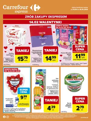 Carrefour Express - gazetka promocyjna Gazetka Express od wtorku 10.02 do poniedziałku 16.02 - strona 2