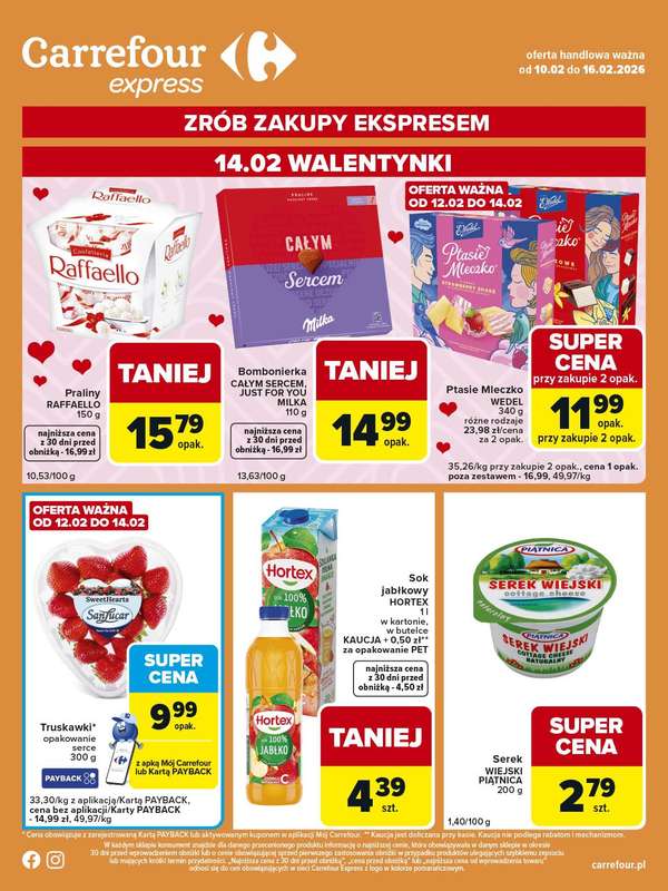 Carrefour Express - gazetka promocyjna Gazetka Express od wtorku 10.02 do poniedziałku 16.02 - strona 2