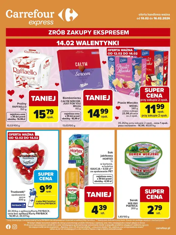 Carrefour Express - gazetka promocyjna Gazetka Express od wtorku 10.02 do poniedziałku 16.02 - strona 2