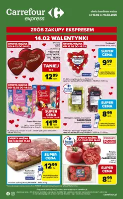 Carrefour Express - gazetka promocyjna Gazetka Express od wtorku 10.02 do poniedziałku 16.02