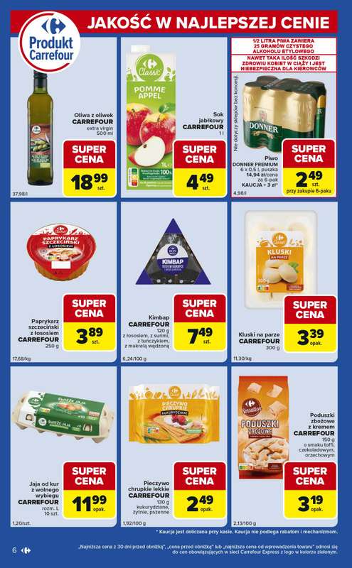 Carrefour Express - gazetka promocyjna Gazetka Express od wtorku 10.02 do poniedziałku 16.02 - strona 6
